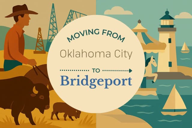 Moving from Oklahoma City to Bridgeport