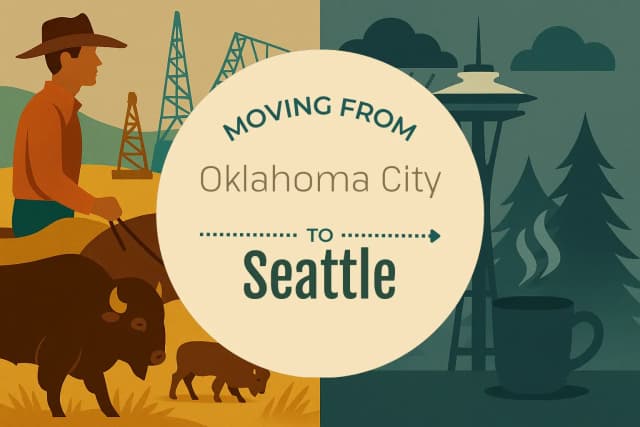 Moving from Oklahoma City to Seattle