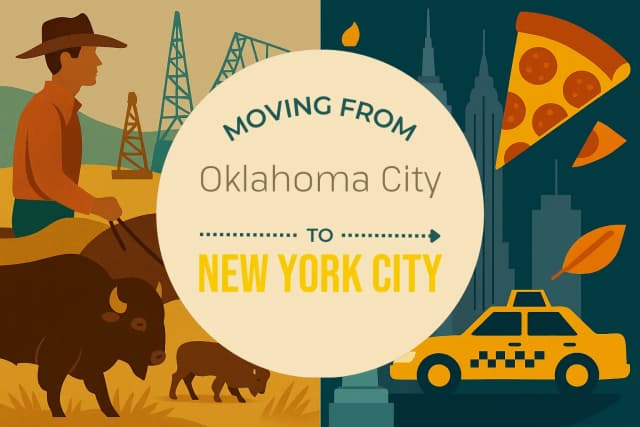 Moving from Oklahoma City to New York City