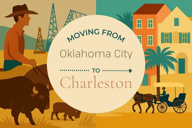 Moving from Oklahoma City to Charleston