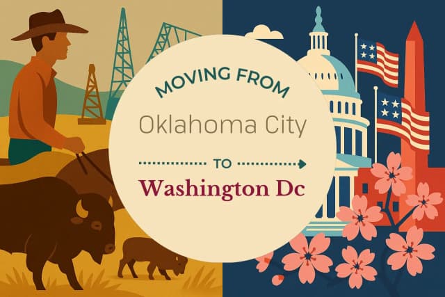 Moving from Oklahoma City to Washington DC
