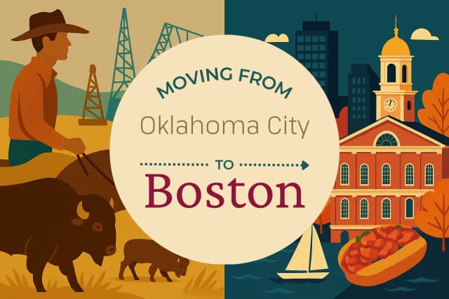 Moving from Oklahoma City to Boston