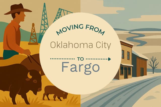 Moving from Oklahoma City to Fargo