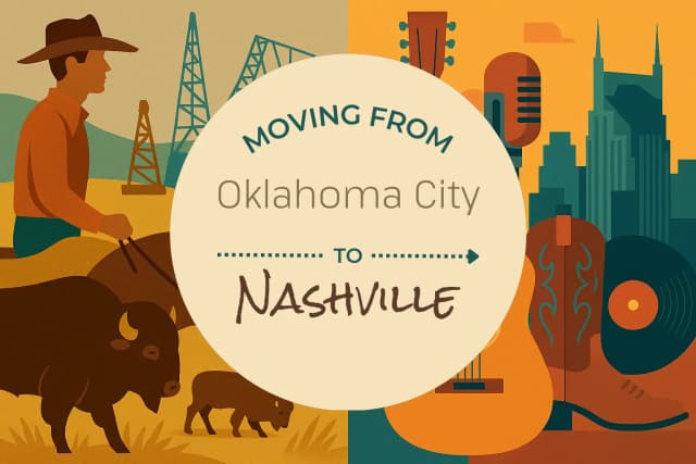 Moving from Oklahoma City to Nashville