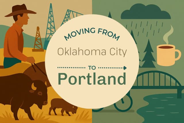 Moving from Oklahoma City to Portland