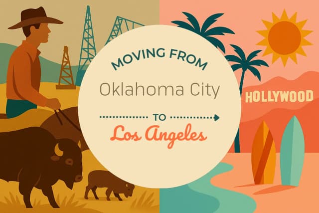 Moving from Oklahoma City to Los Angeles