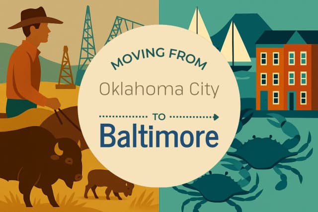 Moving from Oklahoma City to Baltimore