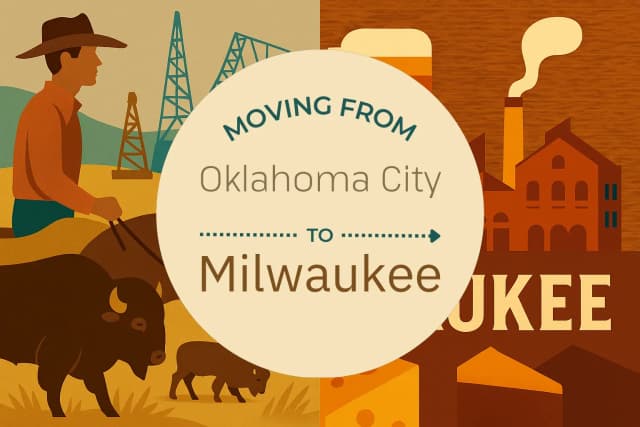 Moving from Oklahoma City to Milwaukee