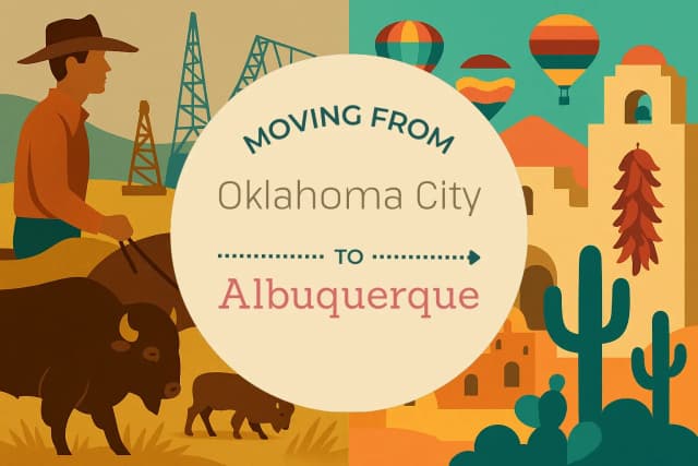 Moving from Oklahoma City to Albuquerque