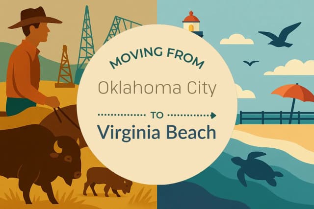 Moving from Oklahoma City to Virginia Beach