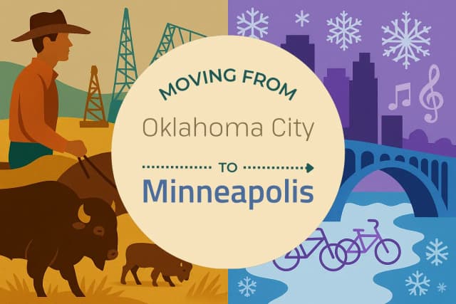 Moving from Oklahoma City to Minneapolis