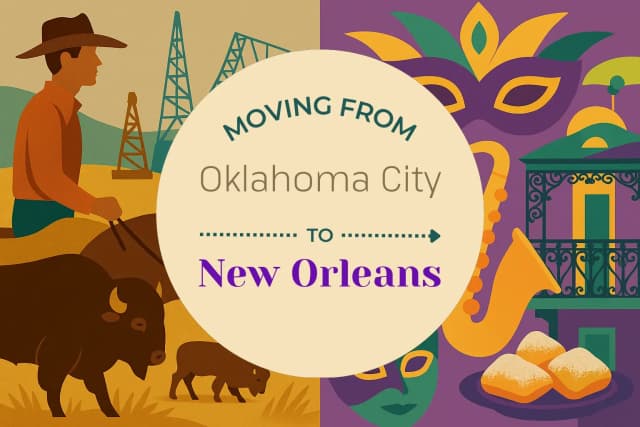 Moving from Oklahoma City to New Orleans