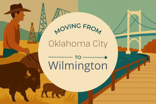 Moving from Oklahoma City to Wilmington