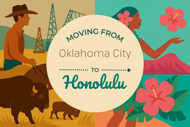 Moving from Oklahoma City to Honolulu