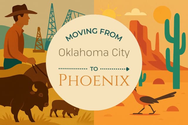 Moving from Oklahoma City to Phoenix