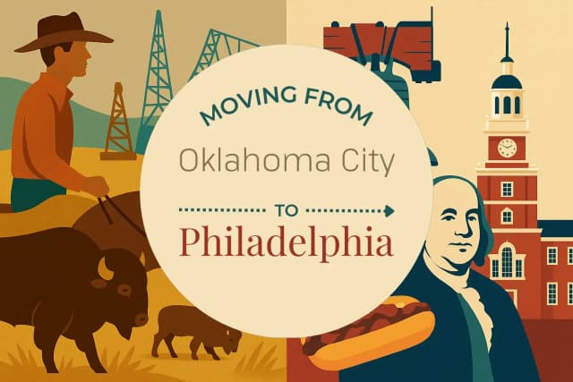 Moving from Oklahoma City to Philadelphia