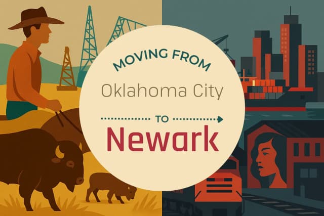 Moving from Oklahoma City to Newark