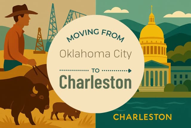 Moving from Oklahoma City to Charleston
