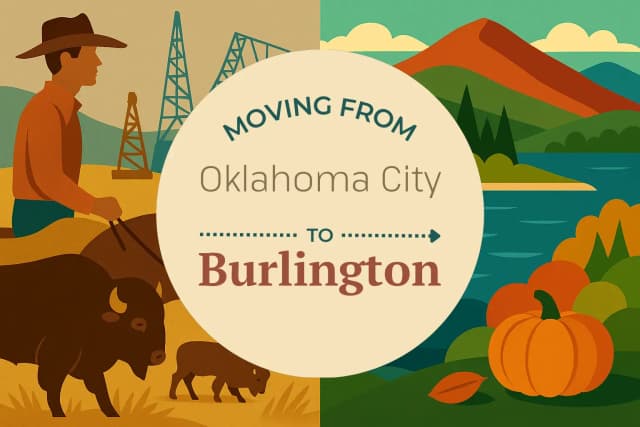 Moving from Oklahoma City to Burlington