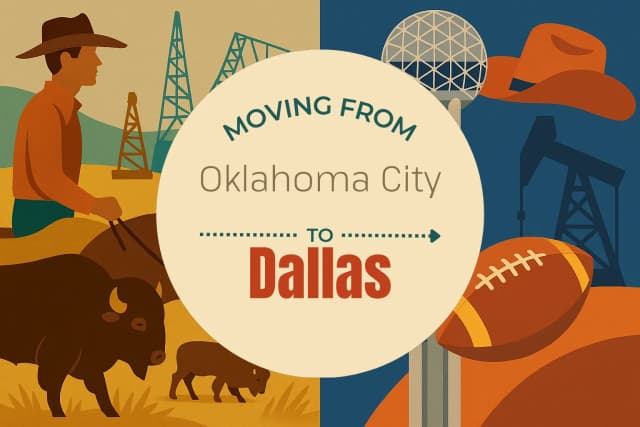Moving from Oklahoma City to Dallas
