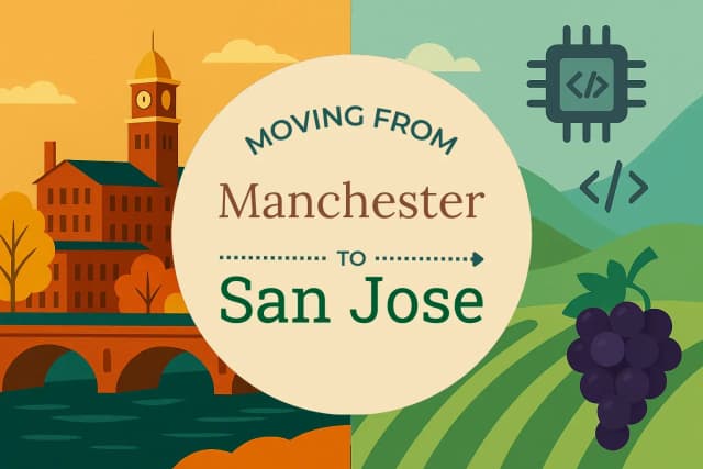 Moving from Manchester to San Jose