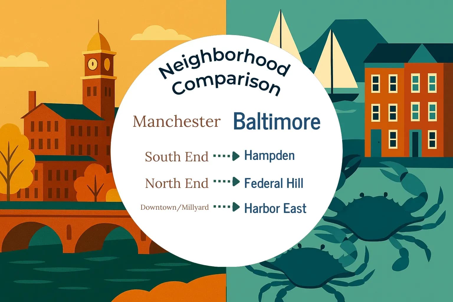 Manchester vs Baltimore Neighborhood Comparison