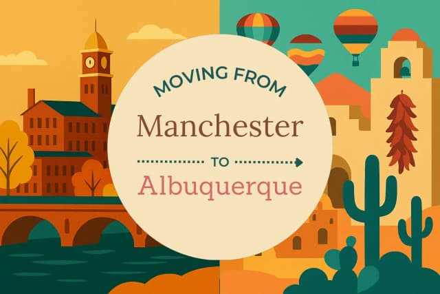 Moving from Manchester to Albuquerque