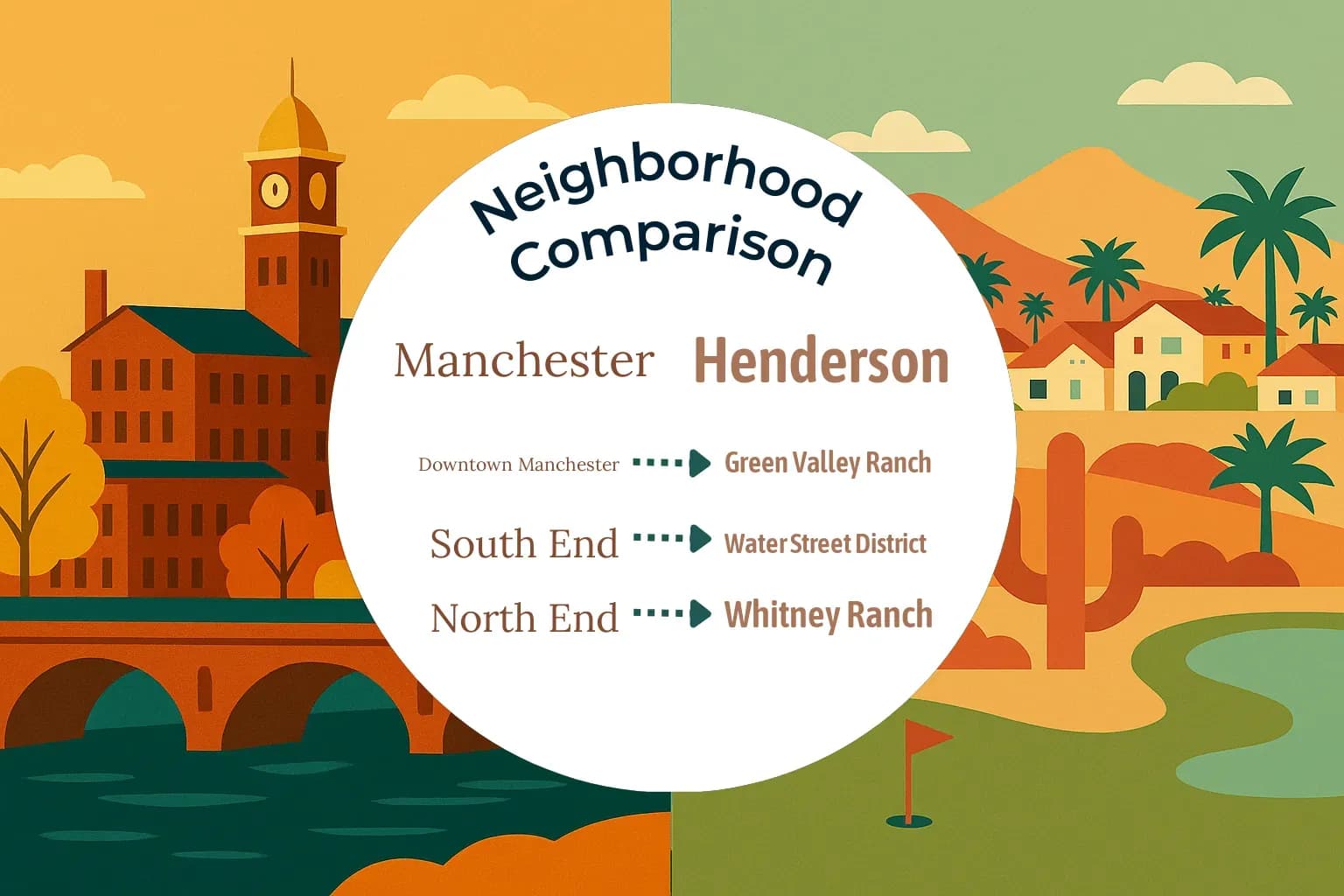 Manchester vs Henderson Neighborhood Comparison