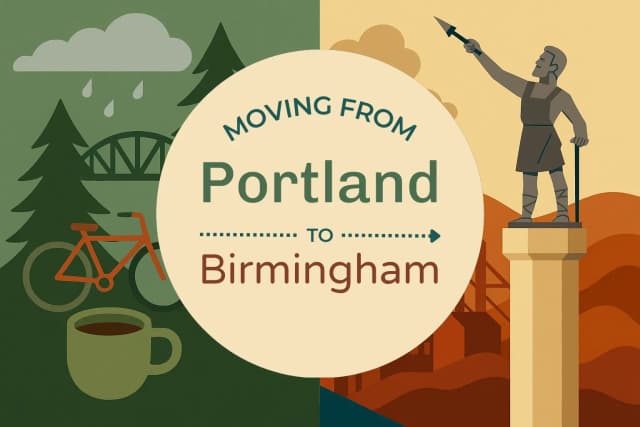 Moving from Portland to Birmingham