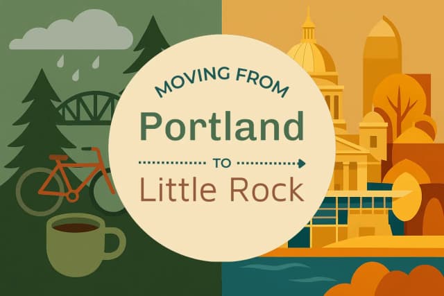 Moving from Portland to Little Rock