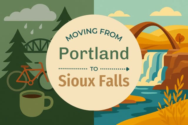 Moving from Portland to Sioux Falls