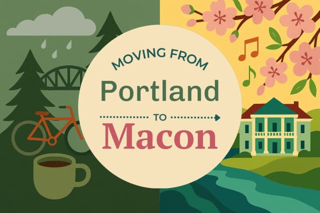 Moving from Portland to Macon