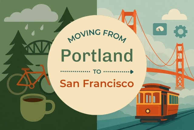 Moving from Portland to San Francisco