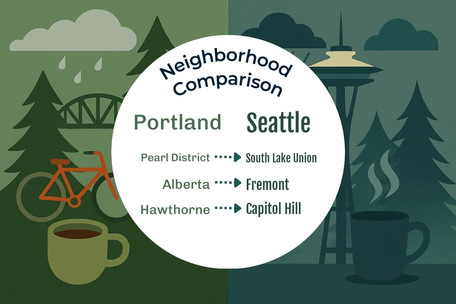 Portland vs Seattle Neighborhood Comparison