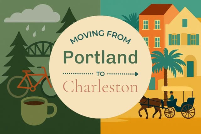 Moving from Portland to Charleston