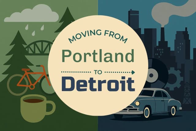 Moving from Portland to Detroit