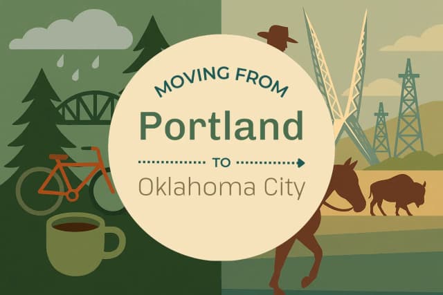 Moving from Portland to Oklahoma City