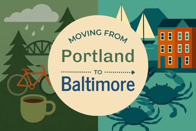 Moving from Portland to Baltimore