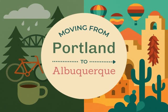 Moving from Portland to Albuquerque