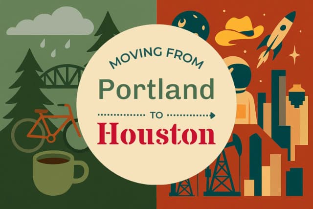 Moving from Portland to Houston