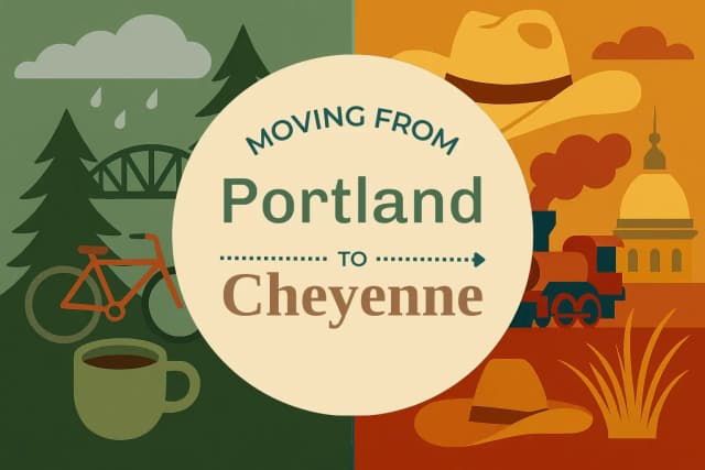 Moving from Portland to Cheyenne