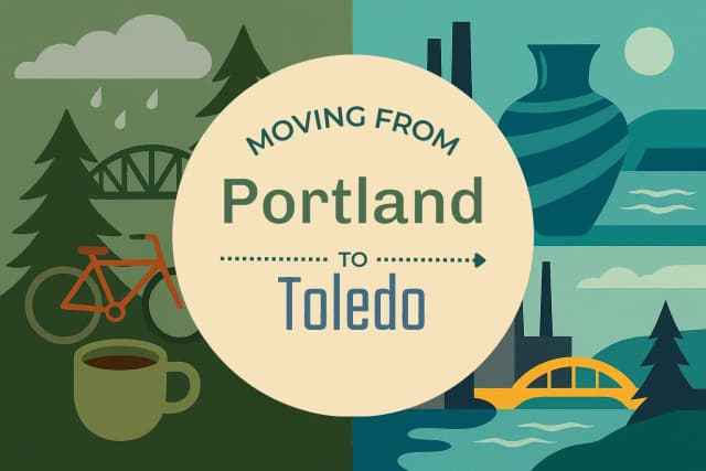Moving from Portland to Toledo