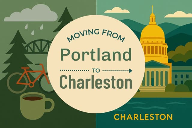 Moving from Portland to Charleston
