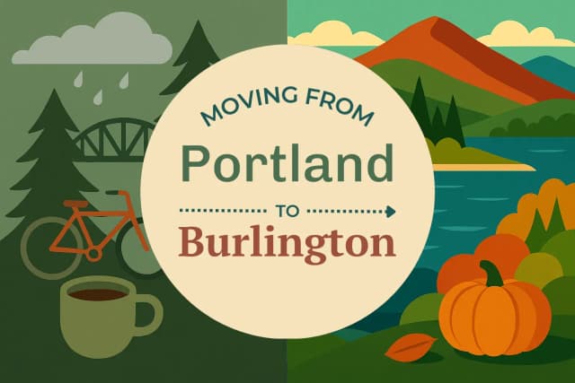 Moving from Portland to Burlington