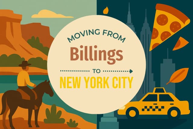 Moving from Billings to New York City