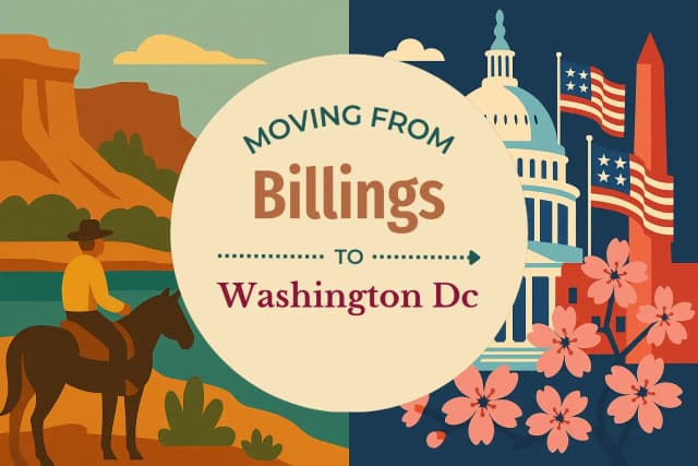Moving from Billings to Washington DC