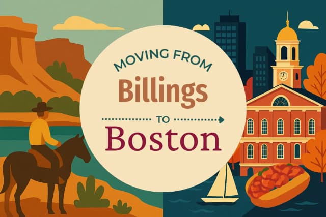Moving from Billings to Boston