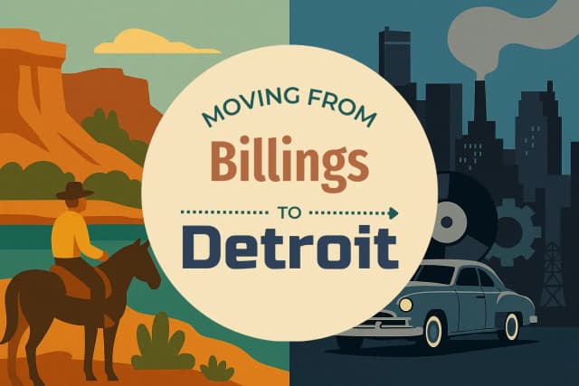 Moving from Billings to Detroit
