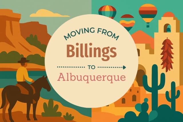 Moving from Billings to Albuquerque