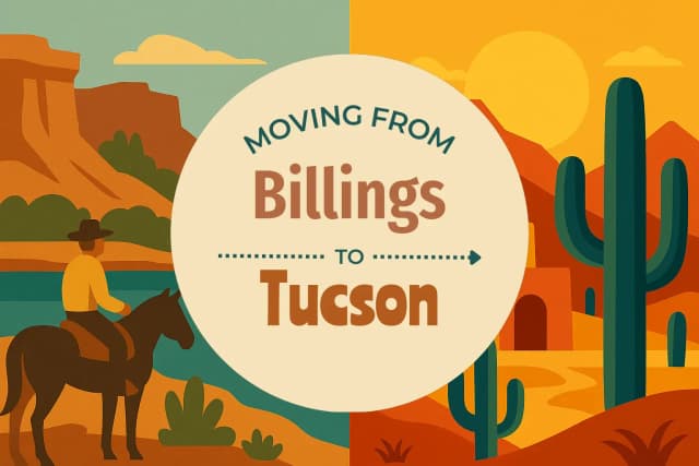 Moving from Billings to Tucson